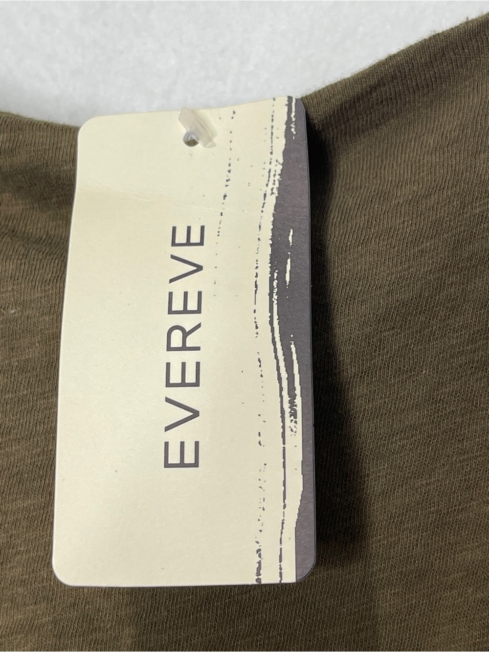 Z Supply Rory Tiered Slub Maxi Dress Olive GreenSize Large NWT 100% Cotton Comfy - Picture 6 of 10
